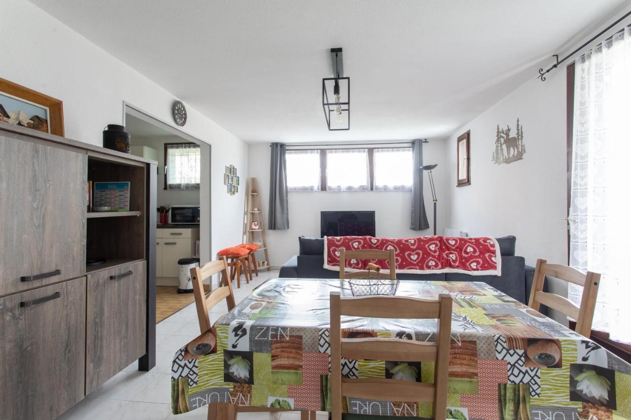 Les Arolles - Appartement Vue Sur La Montagne Saint-Leger-les-Melezes Exteriör bild