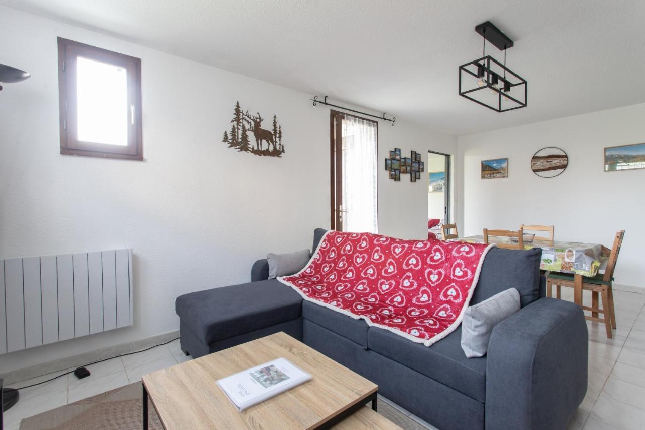Les Arolles - Appartement Vue Sur La Montagne Saint-Leger-les-Melezes Exteriör bild